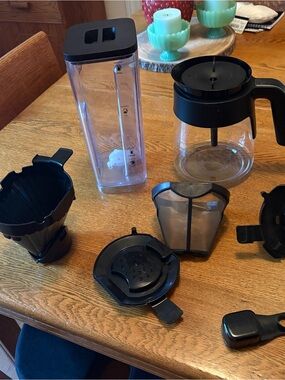 Ninja Black Replacement Coffee Carafe & Filter Set